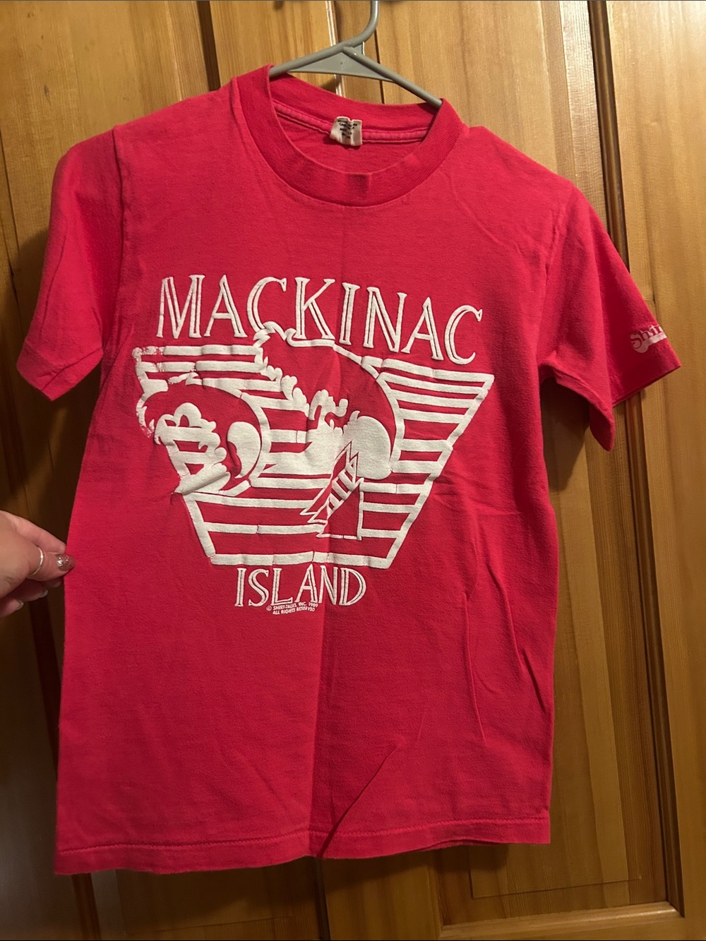 Mackinac Island Vintage 1989 T shirt